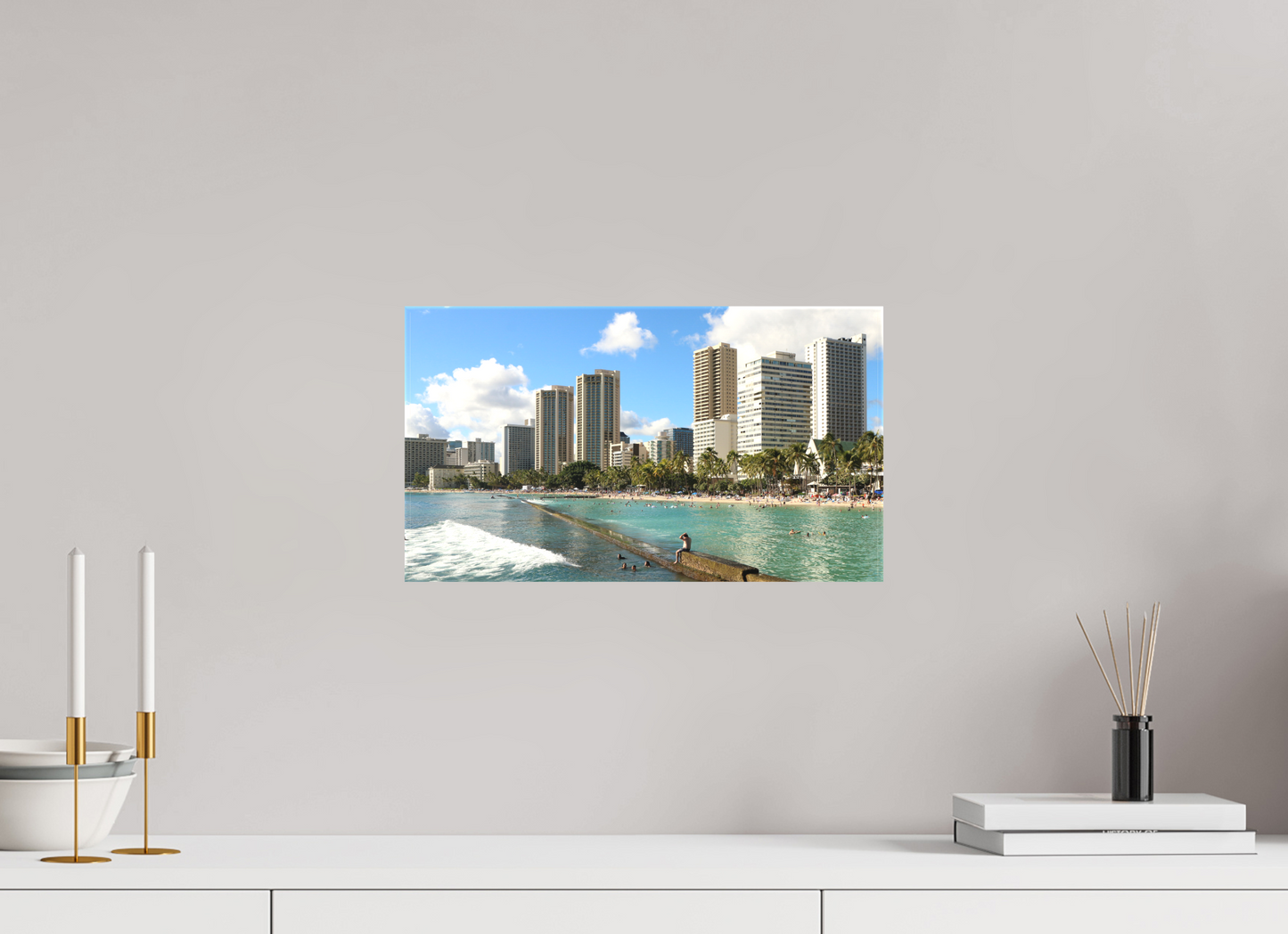 Waikiki Cityscape Daytime