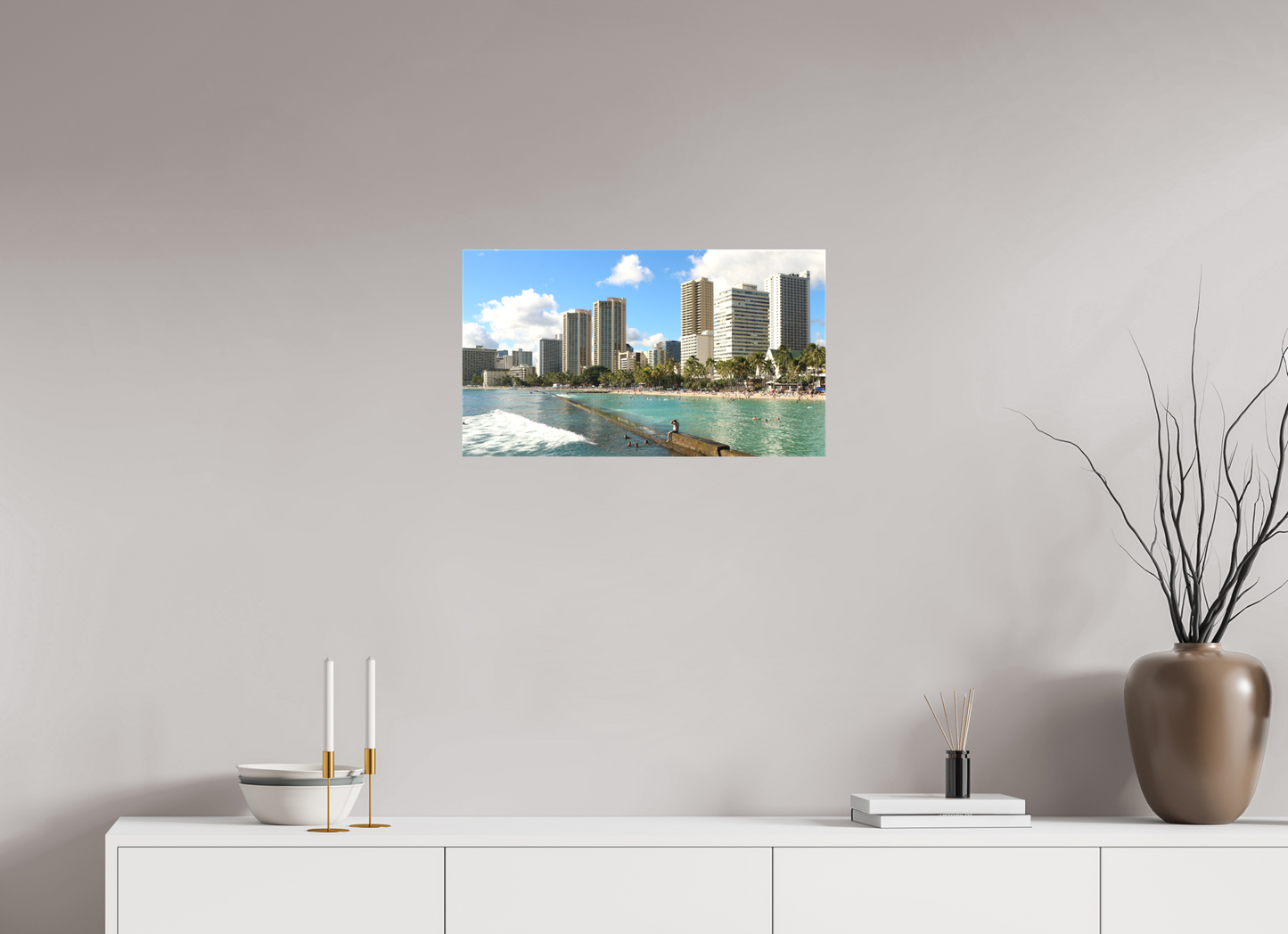 Waikiki Cityscape Daytime