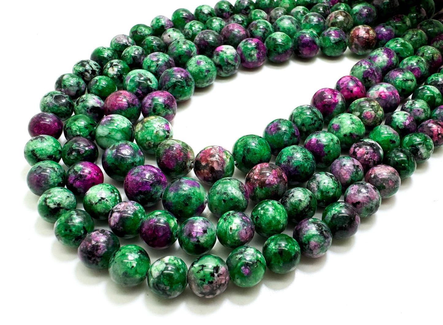 Green Red Jasper Crystal Tree