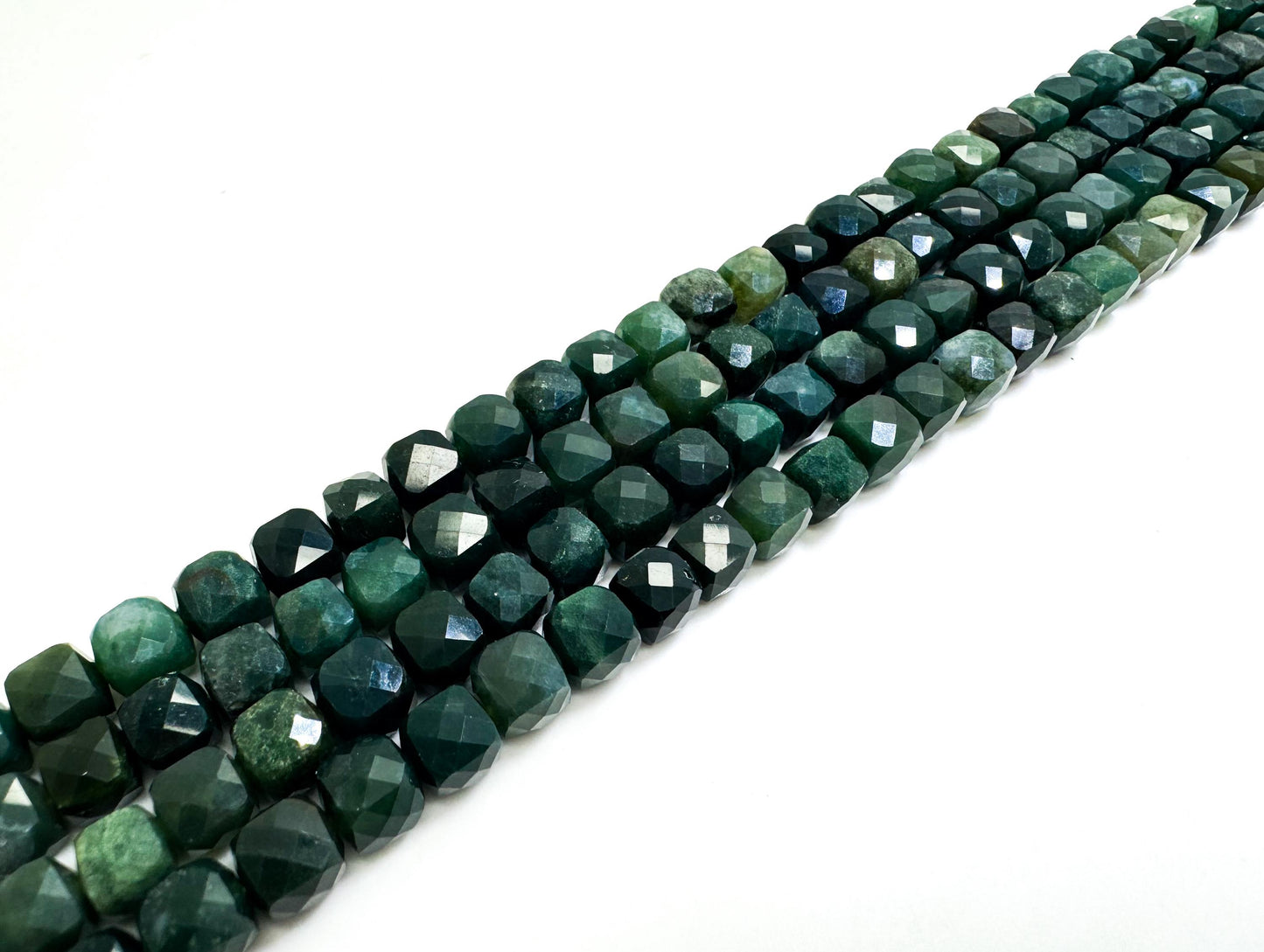 Natural Green Canadian Jade Crystal Gem Tree