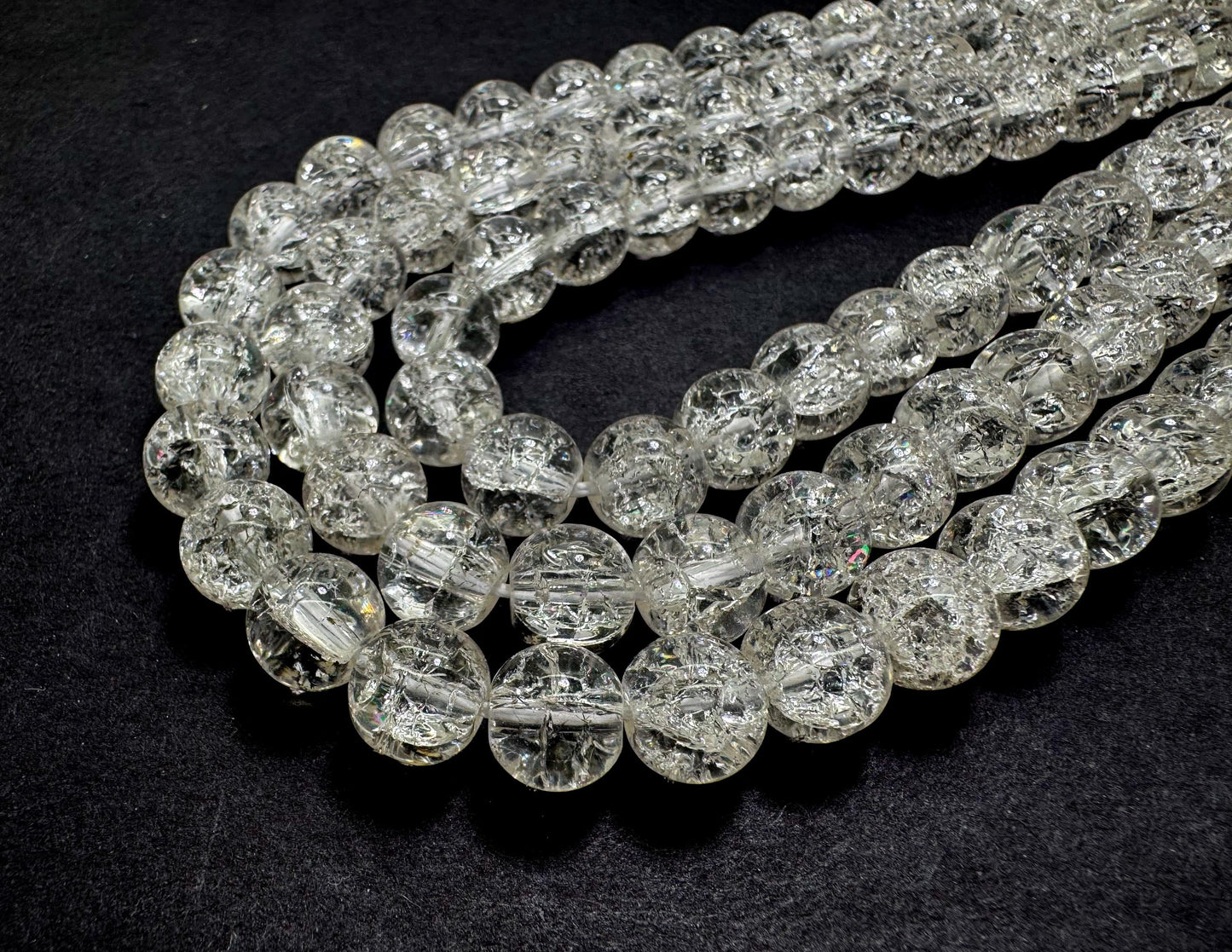 Crackle Quartz Crystal Tree