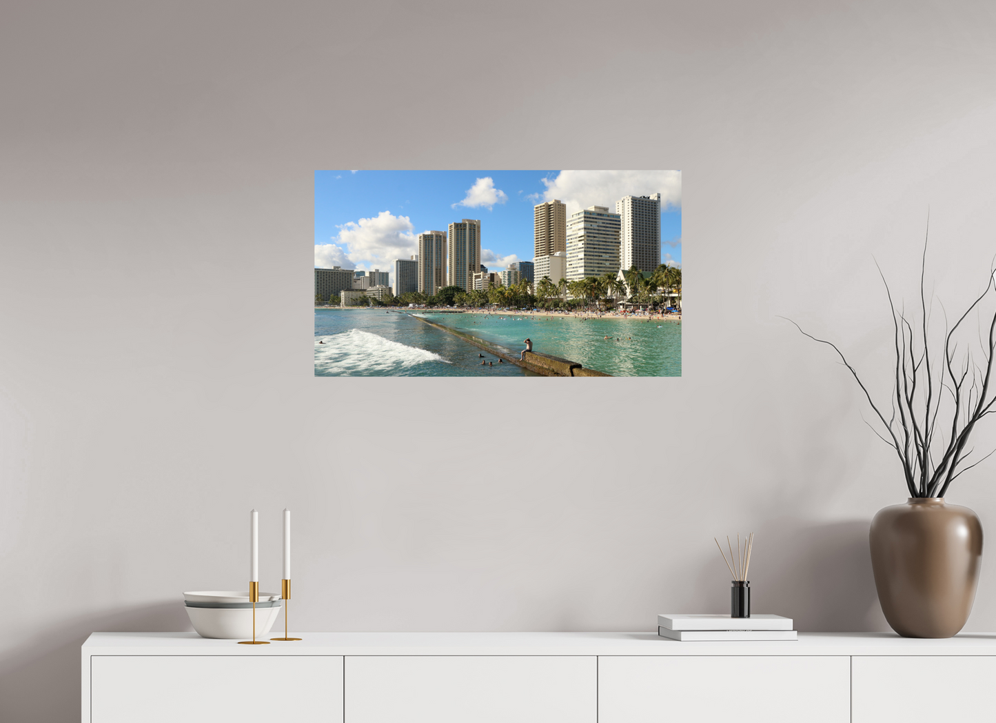 Waikiki Cityscape Daytime