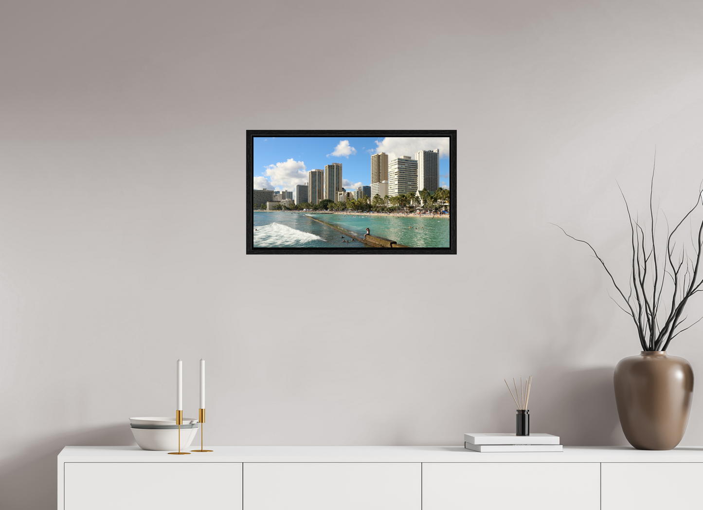 Waikiki Cityscape Daytime