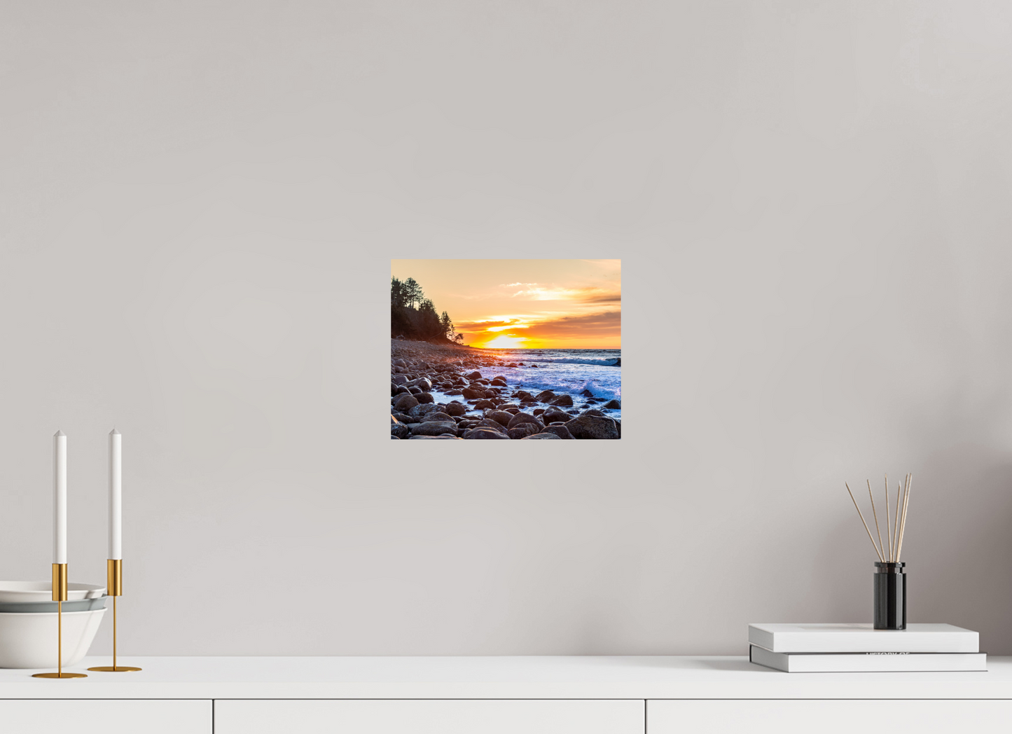 10.2 x 8″, Photo Print On Fuji Crystal DP II The Cove at Seaside Beach