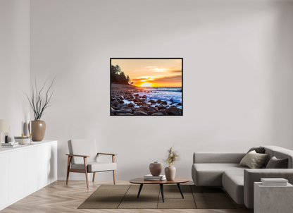 49.6 x 39″, Floater Frame The Cove at Seaside Beach