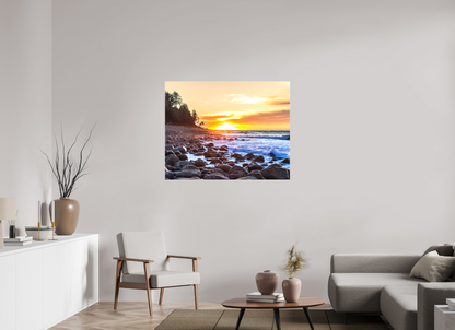 44.5 x 35″, Canvas Prints The Cove at Seaside Beach
