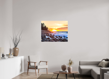 39.4 x 31″, Canvas Prints The Cove at Seaside Beach