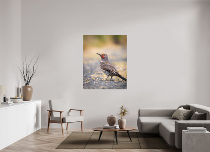 43 x 53.7″, Photo Print Under Acrylic Glass Remarkable Northern Flicker