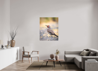 39 x 48.7″, Canvas Prints Remarkable Northern Flicker