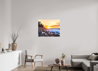 35.6 x 28″, Canvas Prints The Cove at Seaside Beach