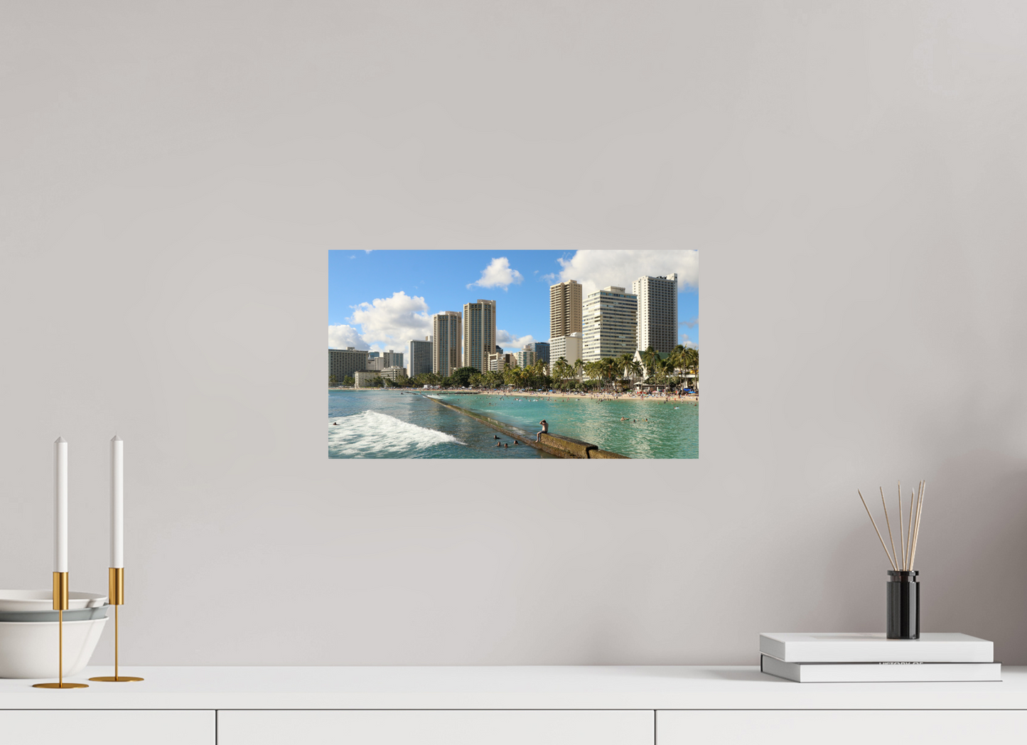 Waikiki Cityscape Daytime