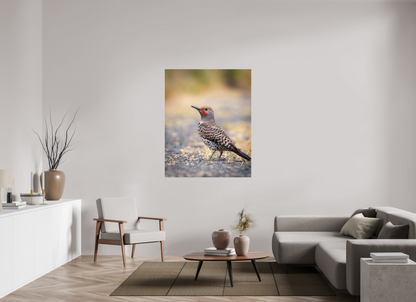 43 x 53.7″, HD Metal Print Remarkable Northern Flicker