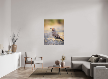 39 x 48.7″, Photo Print Under Acrylic Glass Remarkable Northern Flicker