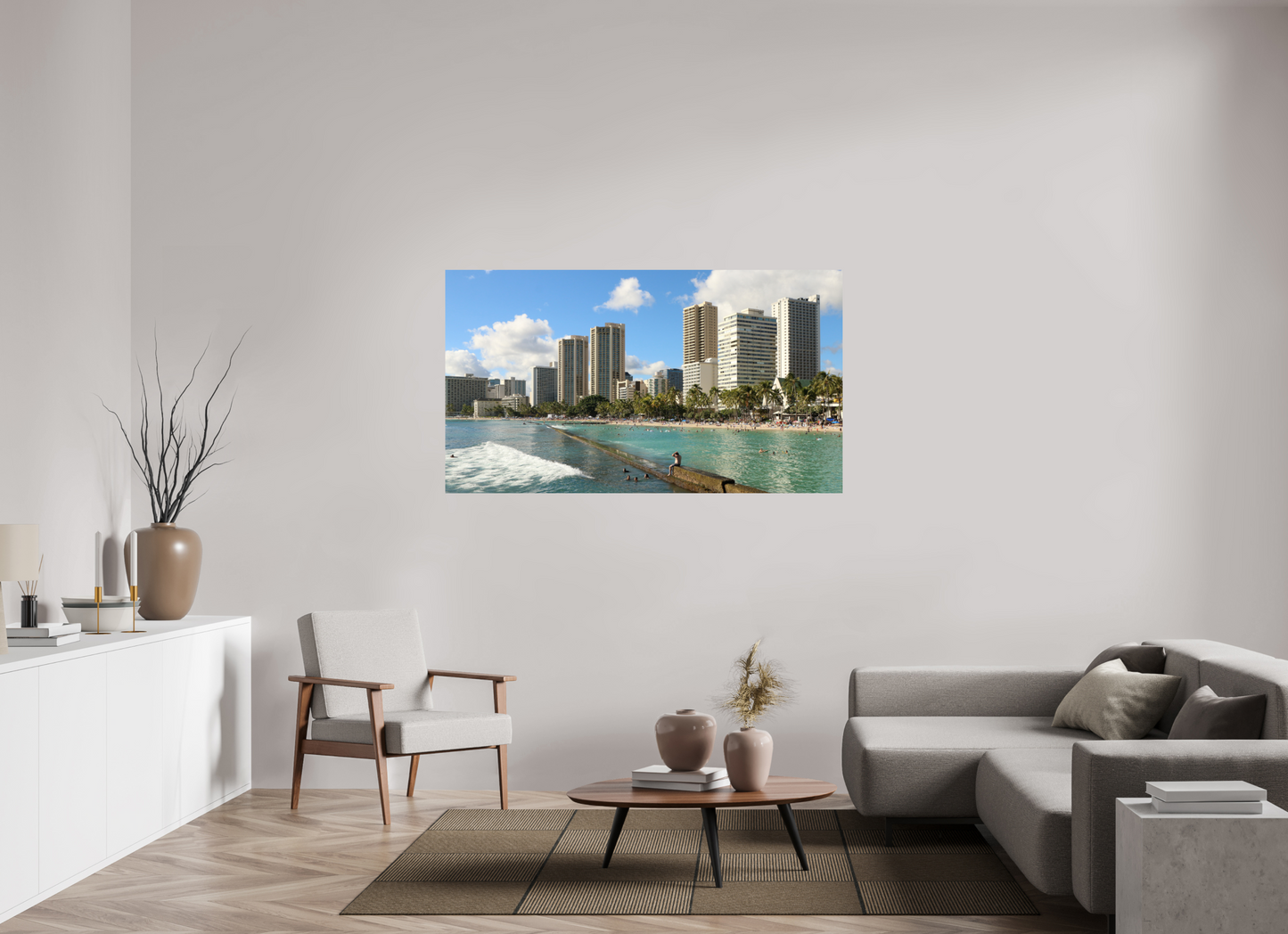 Waikiki Cityscape Daytime