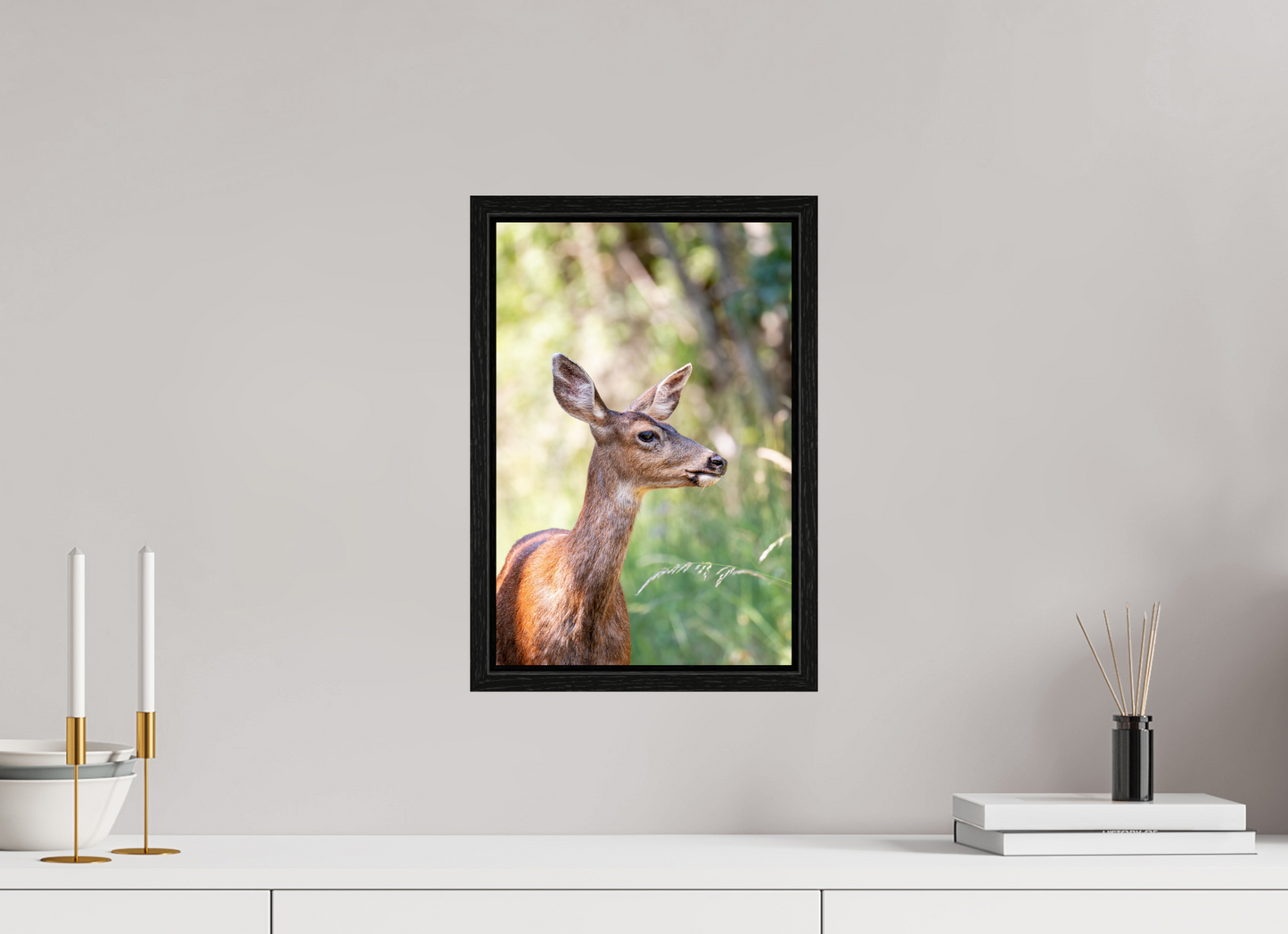 Foraging Deer