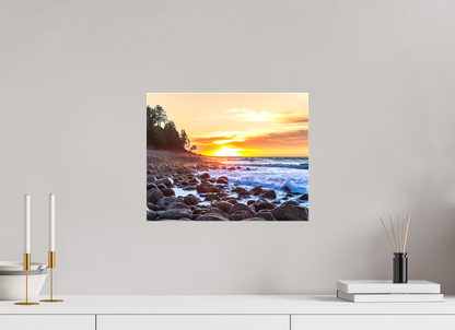 15.3 x 12″, Canvas Prints The Cove at Seaside Beach