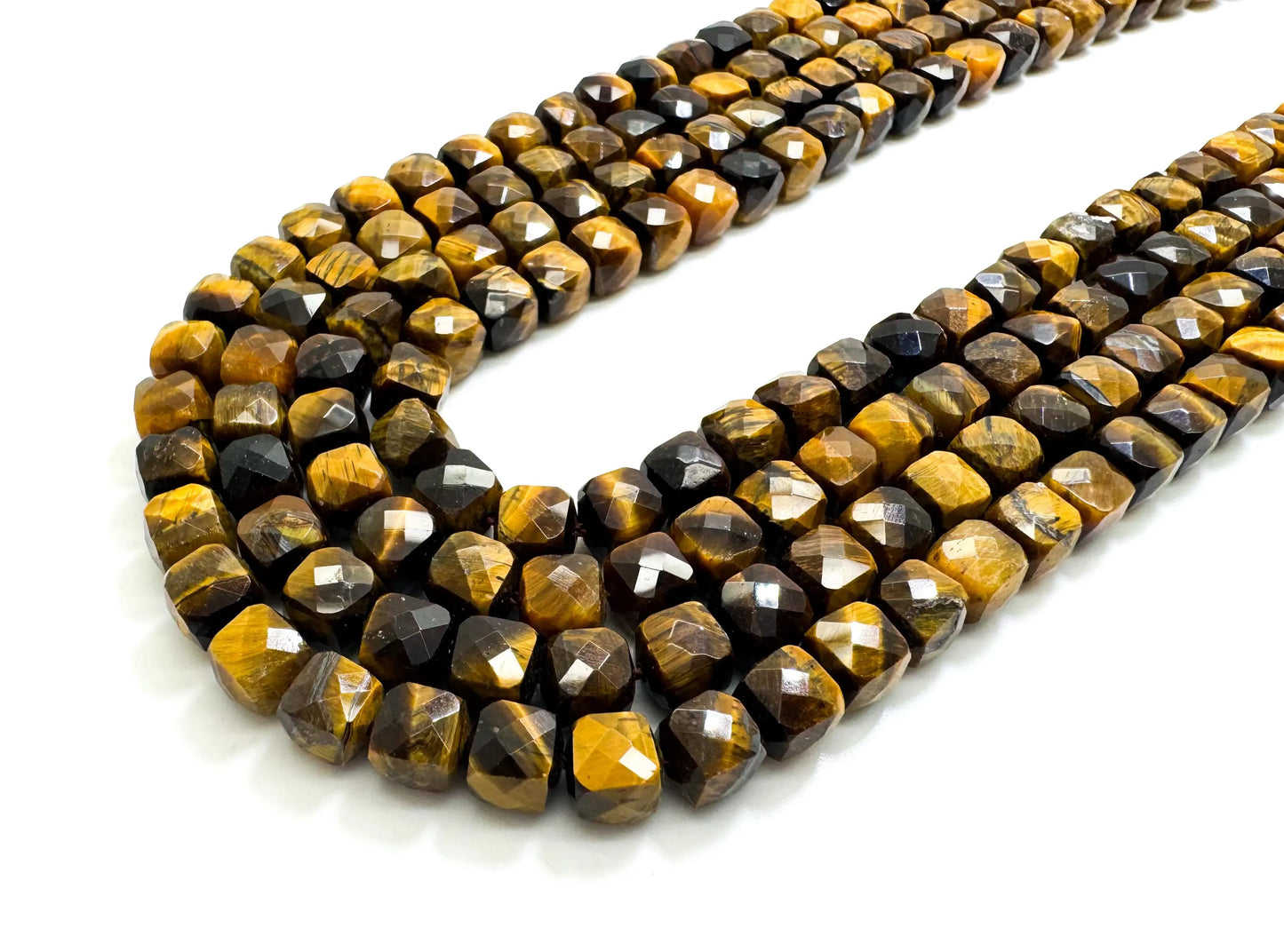 Tiger Eye Crystal Tree with Ceramic Base