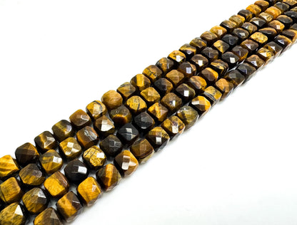 Tiger Eye Crystal Tree with Ceramic Base